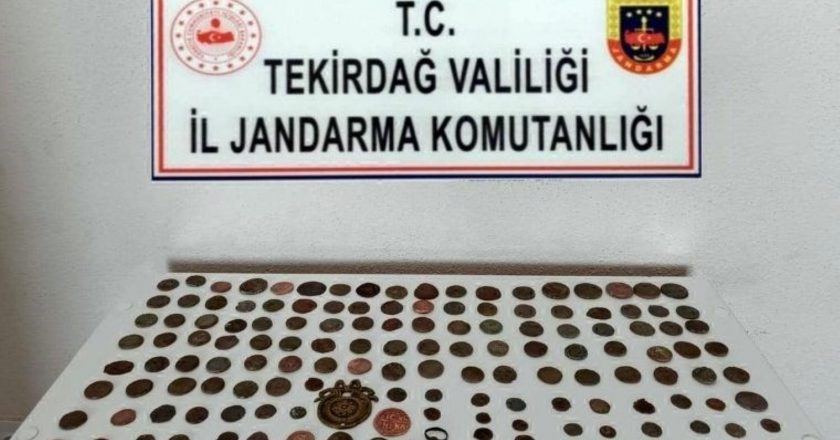 Tekirddağ’da Tarihi Anıtın İşleyişi: 184 Paralar Ele Alınıldı – Son Dakika Türkiye Haberleri