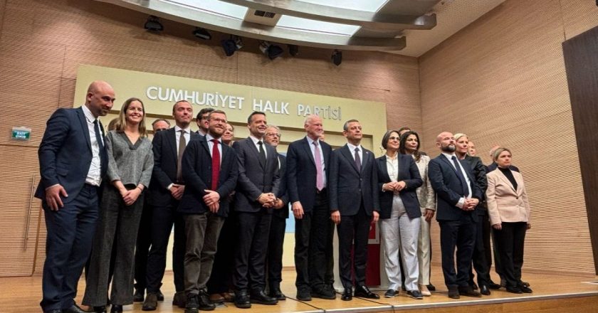 Avrupa Sosyalist Partisi’nden CHP’ye Destek ziyareti