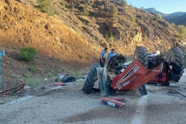 Devrilen traktörün sürücüsü öldü – Güncel Haberler