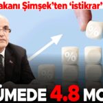Hazine Bakanı Şimşek’ten ‘istikrar’ vurgusu: Büyüme yüzde 4.8