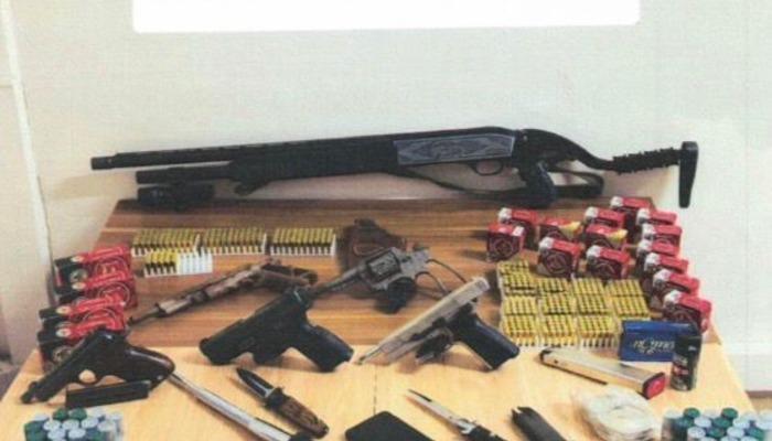Bolu’da çok sayıda ruhsatsız silah ve mühimmat ele geçirildi