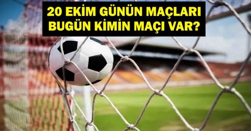 Bugün Hangi Maçlar Var? İkas Eyüpspor-Kasımpaşa Maçı Hangi Kanalda, Saat Kaçta? İşte 20 Ekim Günün Maçları…